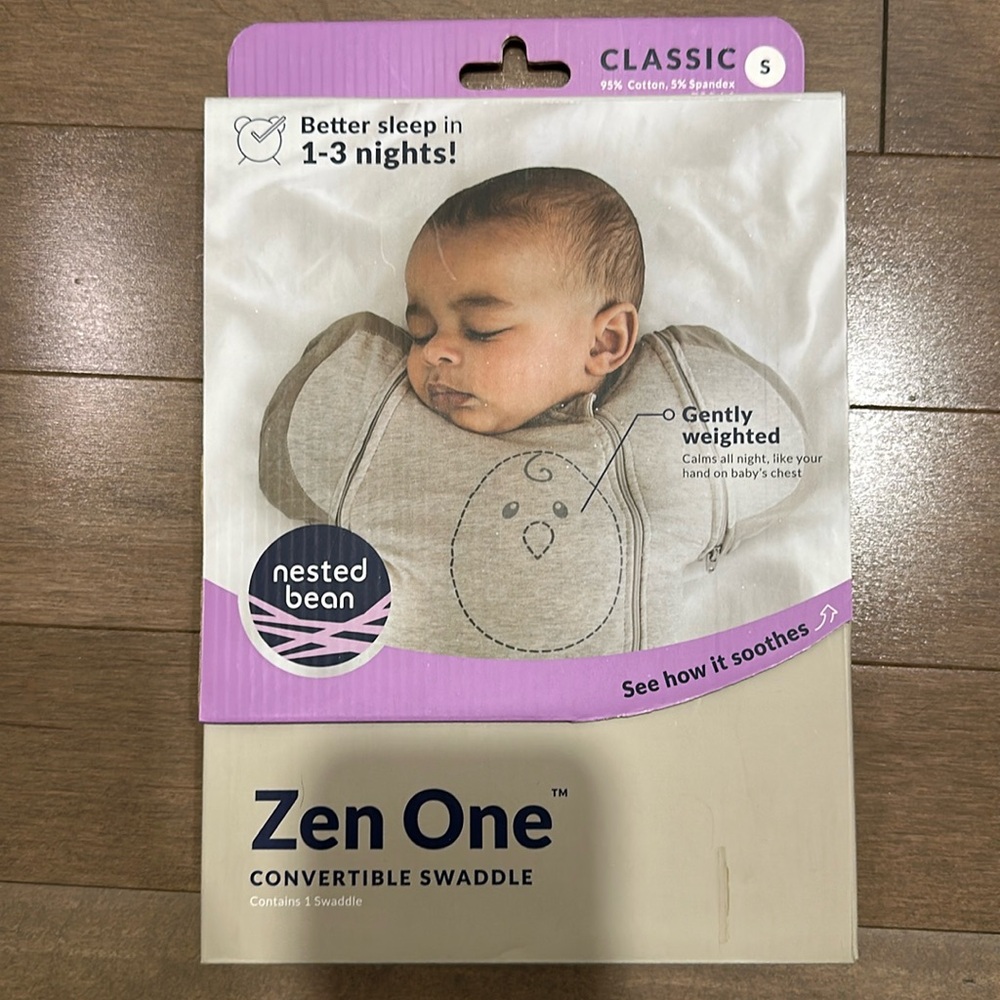Zen One convertible Baby Swaddle - New. Small sleep sack